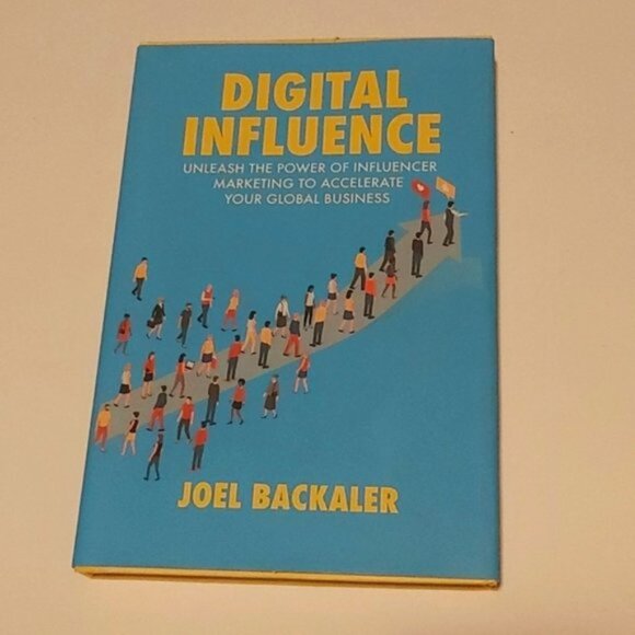 3/$13 Digital Influence adult hardcover by Joel Backaler, 2018 - Picture 2 of 7